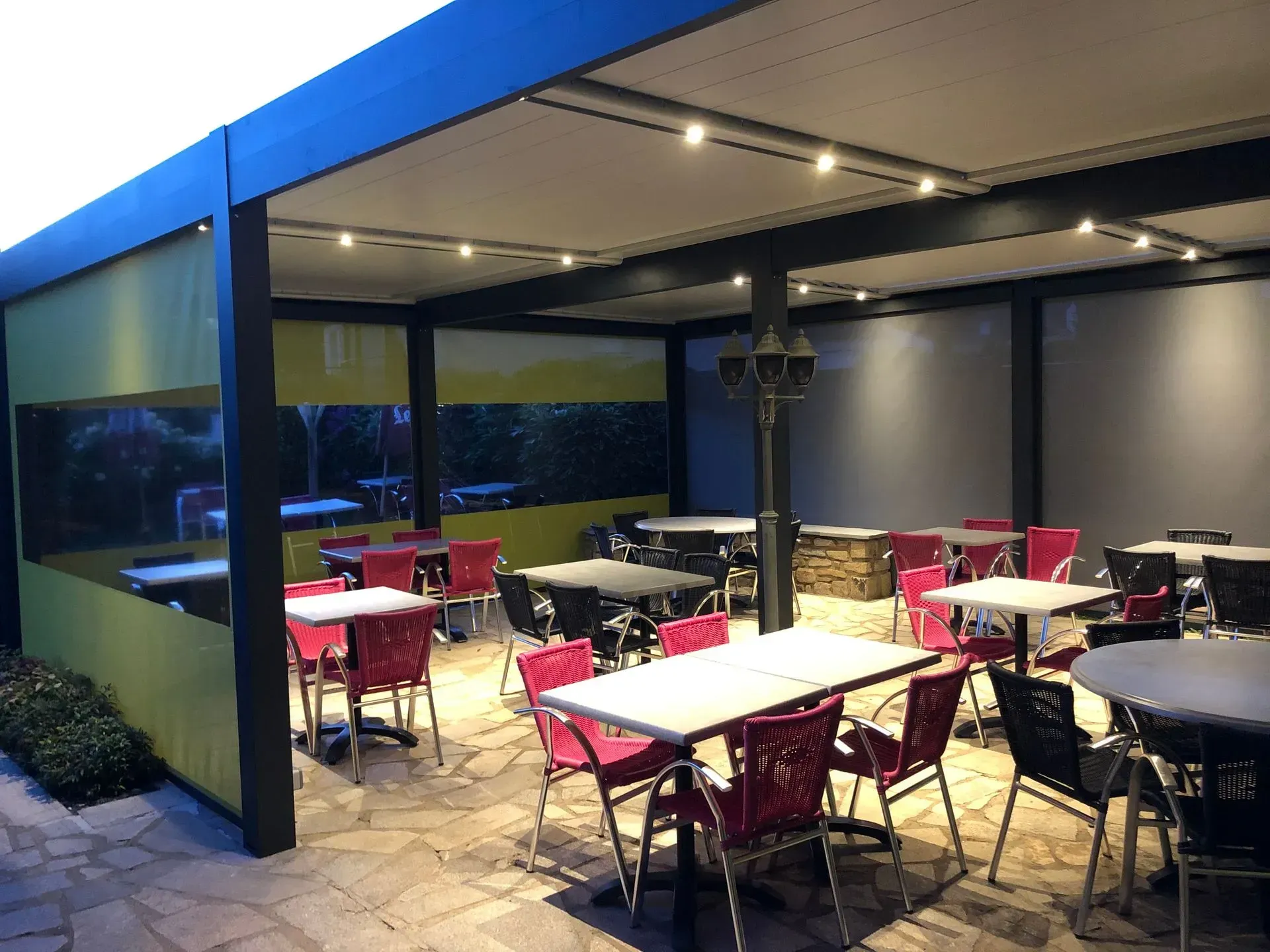 Terrasse couverte
